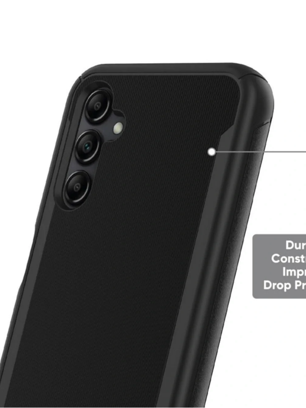 Samsung A14 5G Slim Protective Case - Black